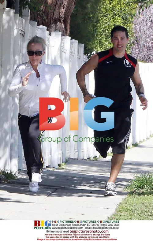 Kendra Baskett Jogging in LA