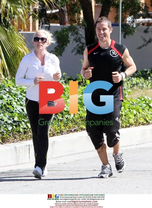 Kendra Baskett Jogging in LA