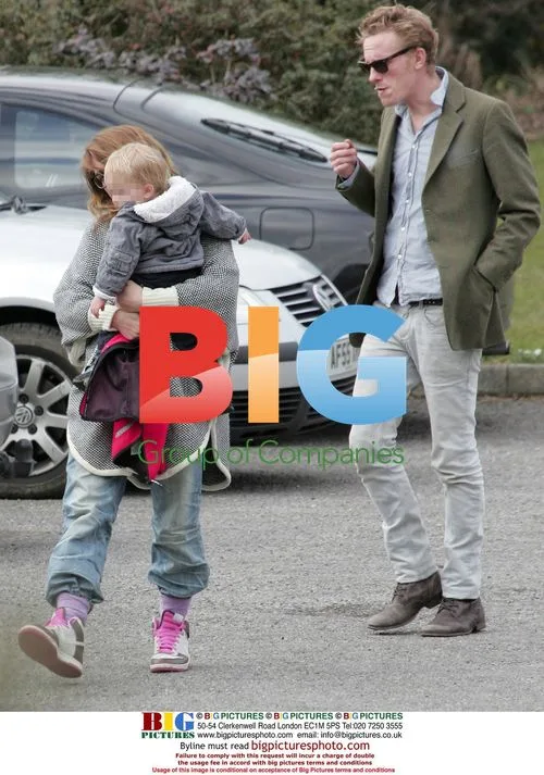 Billie Piper and Laurence Fox Out with Winston
