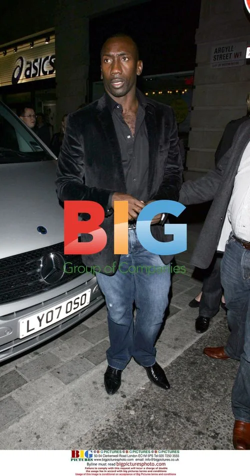 Jimmy Floyd Hasselbank Arriving at Movida Night Club