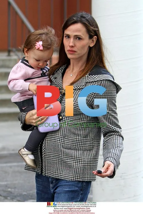 Jennifer Garner and daughter Seraphina leave event