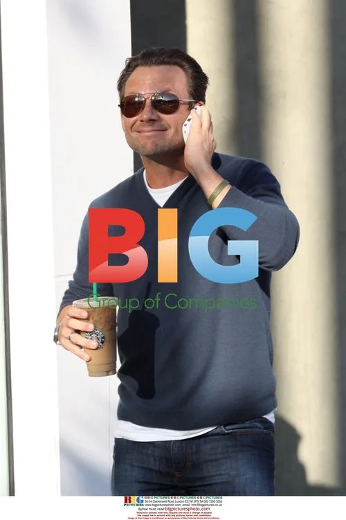 Christian Slater Chatting in West Hollywood