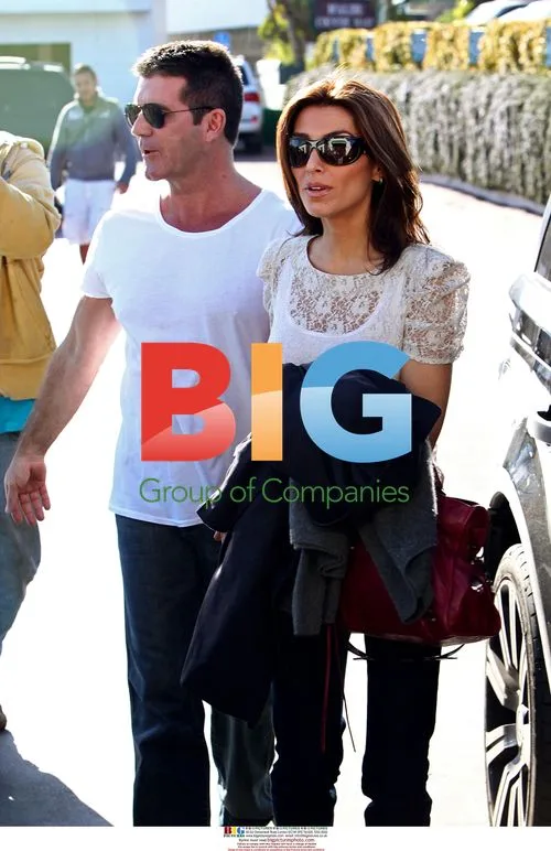 Simon Cowell and Mezhgan Hussainy Shop in Malibu