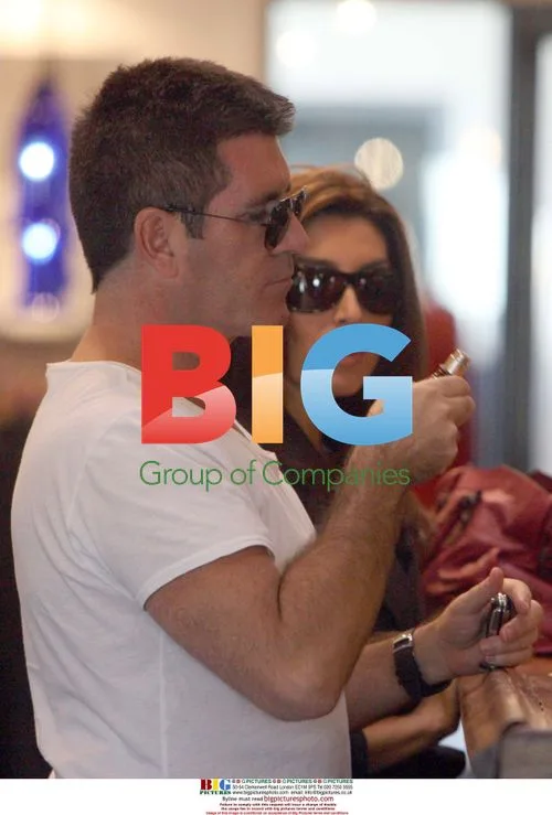 Simon Cowell and Mezhgan Hussainy Shopping