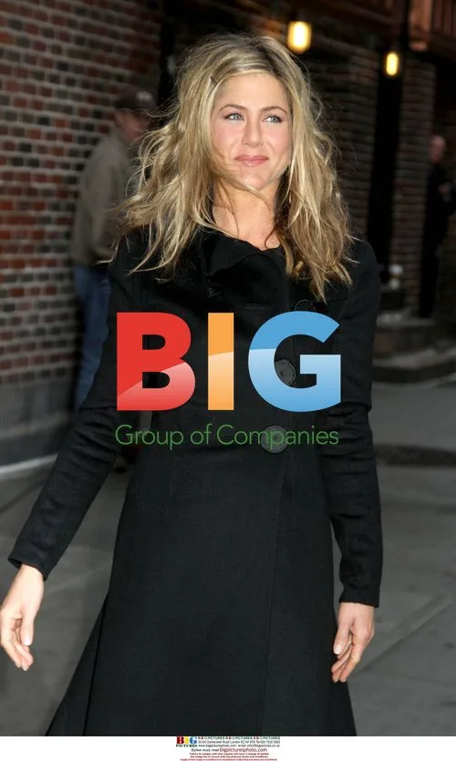 Jennifer Aniston on Late Show