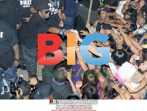 P. Diddy at Biggie Tribute Event