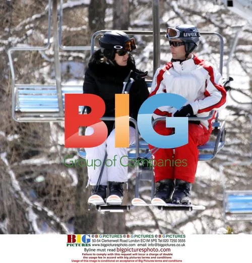HRH Prince Edward and Sophie on Swiss Ski Holiday