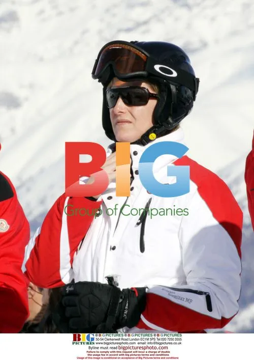 Prince Edward and Sophie on Ski Holiday