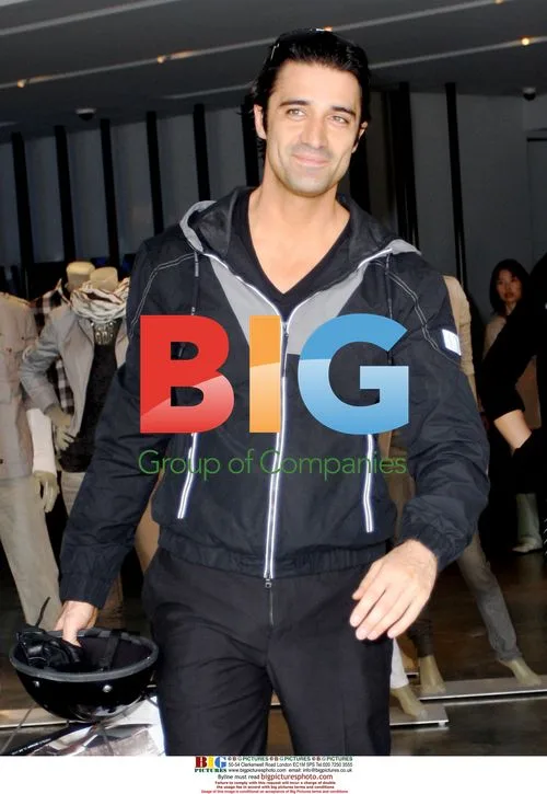 Gilles Marini at Armani Exchange Store Opening