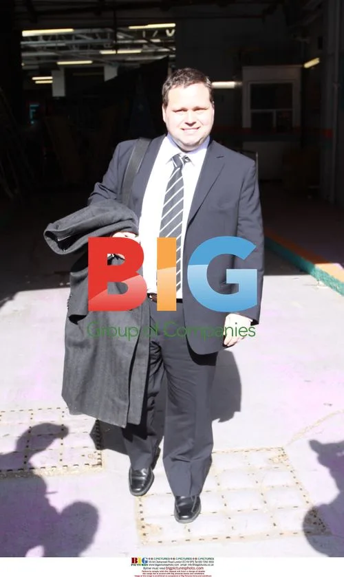 Paul Potts Leaving ITV Studios, London