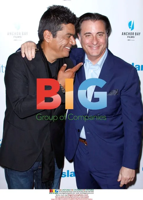 George Lopez and Andy Garcia at City Island Premiere
