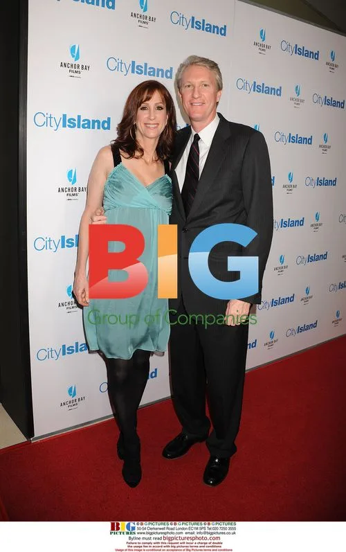 Chris McGurk and wife at "City Island" premiere