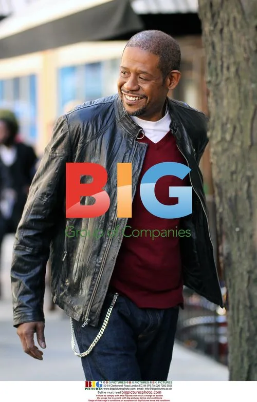 Forest Whitaker Leaving Bar in NYC