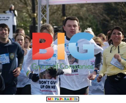 Kate and Gerry McCann at Miles For Missing People Run