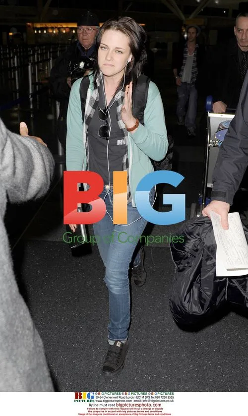 Kristen Stewart at JFK Airport