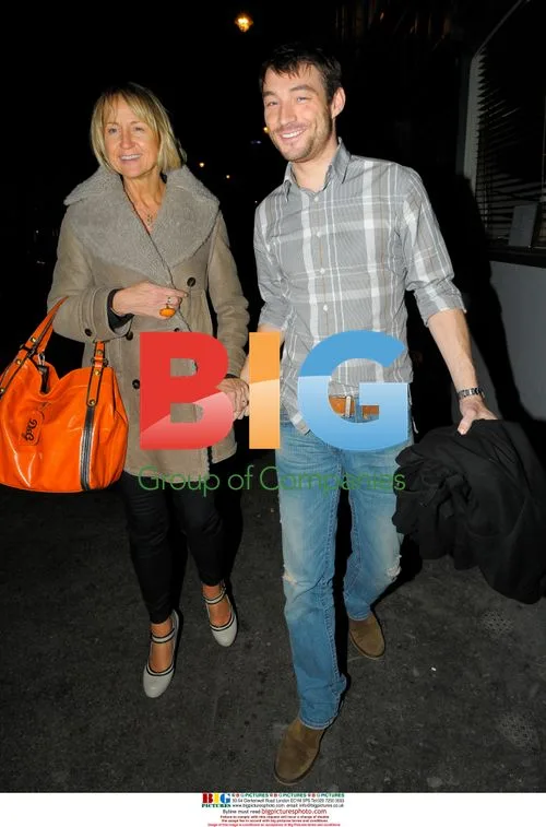 Carol McGriffin out in Soho, London