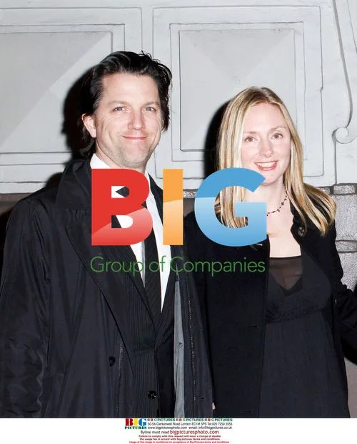 Hope Davis and John Patrick Walker at 'A Behanding in Spokane' Opening