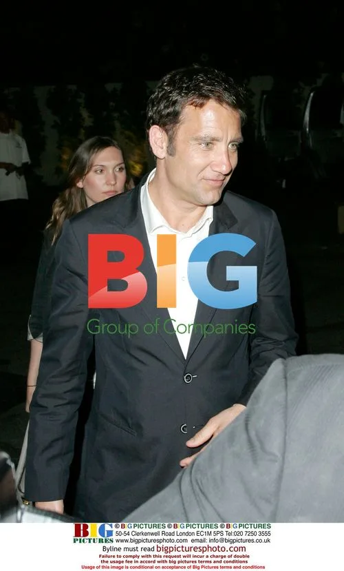 Clive Owen Parties in Hollywood