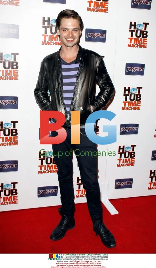 Sebastian Stan at Hot Tub Time Machine Premiere
