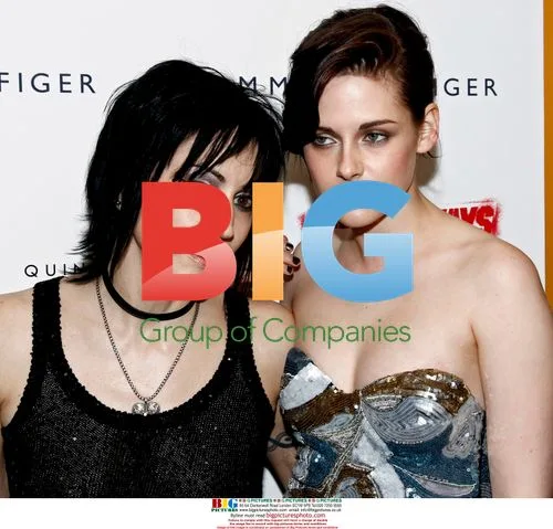 Joan Jett and Kristen Stewart at 'The Runaways' Premiere