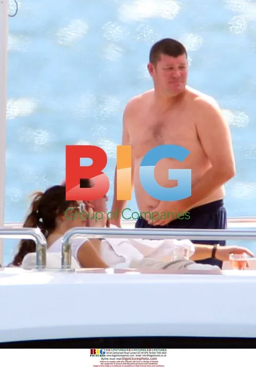 James Packer Enjoys Sydney Harbor