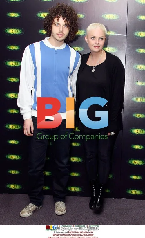 Gail Porter at Alton Towers