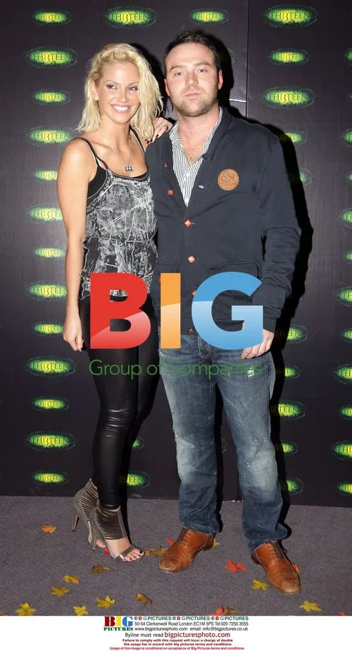 Sarah Harding and Tom Crane at Alton Towers