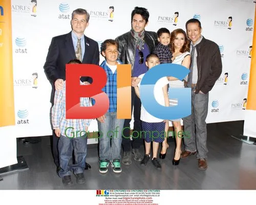 Eva Longoria, Yancey Arias, and Beto Cuevas at PADRES Donation
