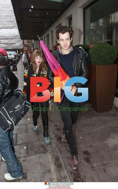Mark Ronson and Girlfriend Josephine De La Baume