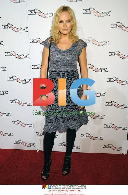 Malin Ackerman at 'Odd Molly' Store Opening