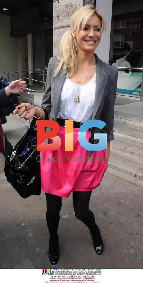 Tess Daly Meets Young Fan at Book Signing