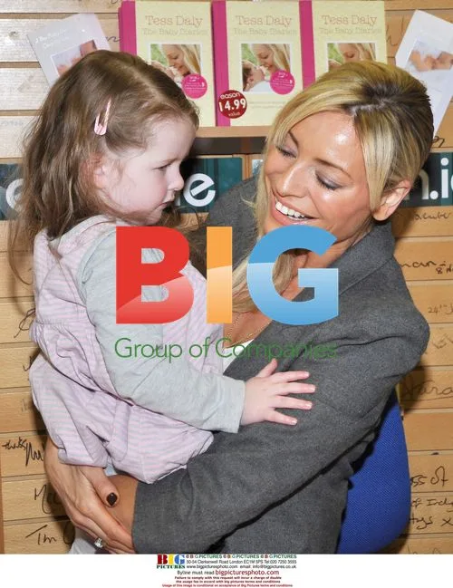 Tess Daly Meets Young Fan