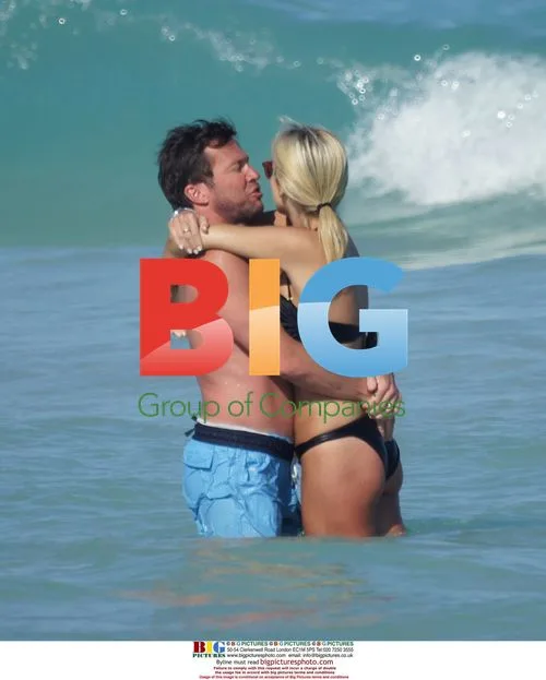 Lothar Matthaus and Girlfriend in Miami