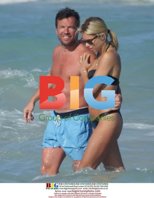 Lothar Matthaus and Girlfriend in Miami