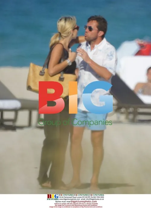 Lothar Matthaus and girlfriend on Miami vacation