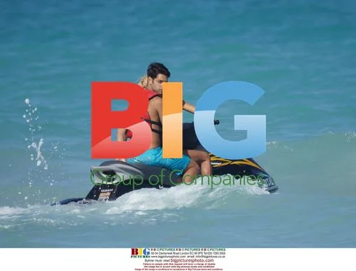 Shauna Lamas Jetskiing with Boyfriend