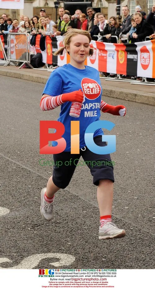 Melissa Suffield at Sport Relief Mile