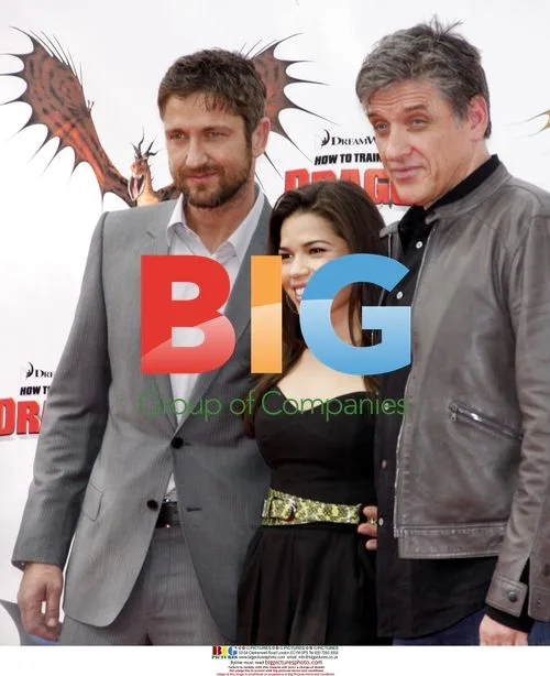Gerard Butler, America Ferrera at 'How To Train Your Dragon' Premiere