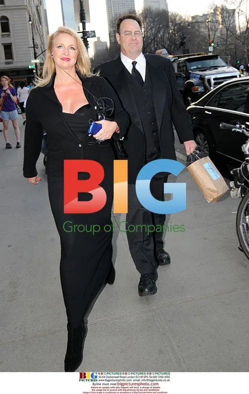 Dan Aykroyd and Donna Dixon out in NYC