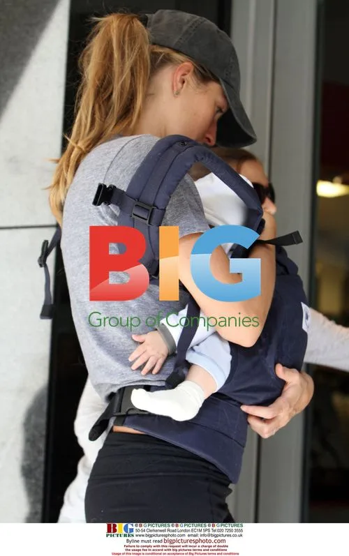 Gisele Bundchen with son Benjamin in LA