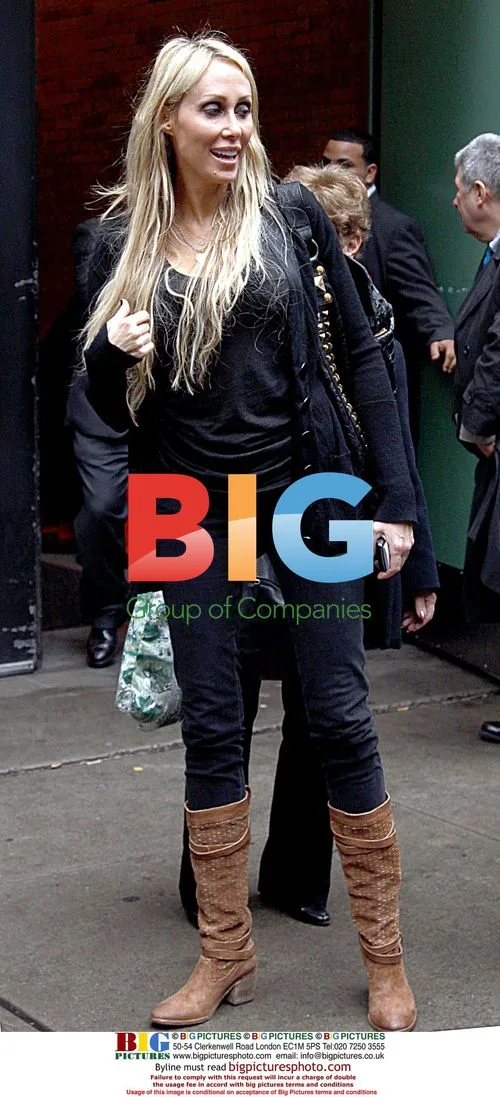 Tish and Noah Cyrus at GMA