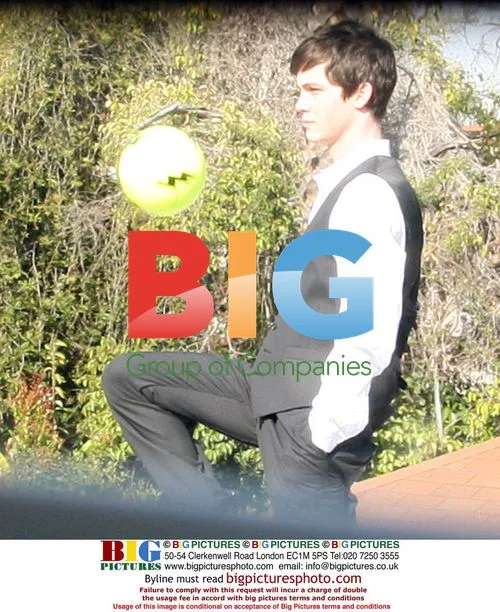 Logan Lerman Teen Vogue Pool Shoot