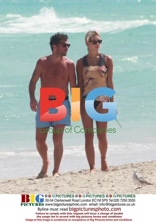 Lothar Matthaus and girlfriend in Miami