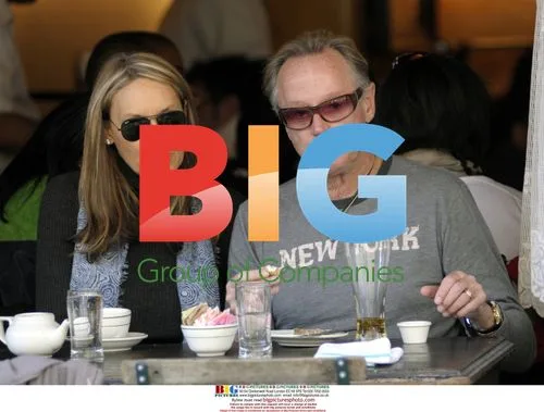 Peter Fonda and Wife Dining in NYC