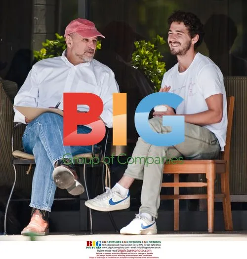 Shia Labeouf Animated Chat at Starbucks
