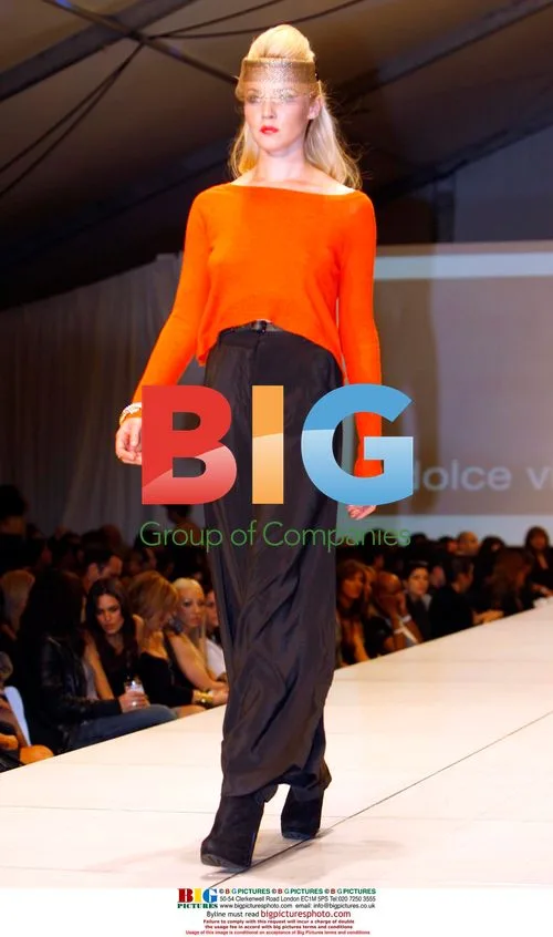 Models show off designer lines