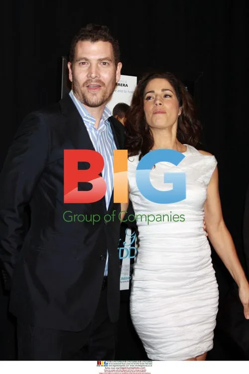 Noah Lebenzon and Ana Ortiz at 'Our Family Wedding' Premiere