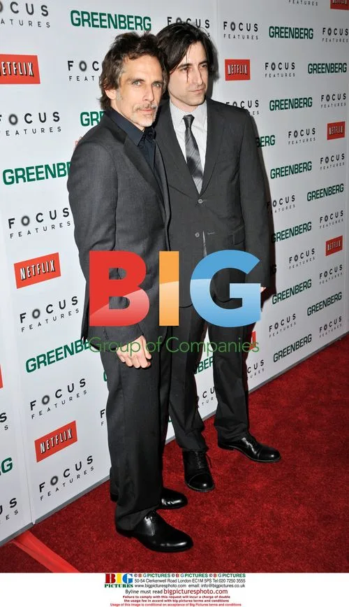 Ben Stiller and Noah Baumbach at 'Greenberg' premiere