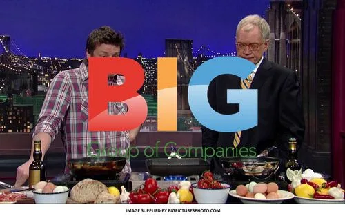 Jamie Oliver on The Late Show