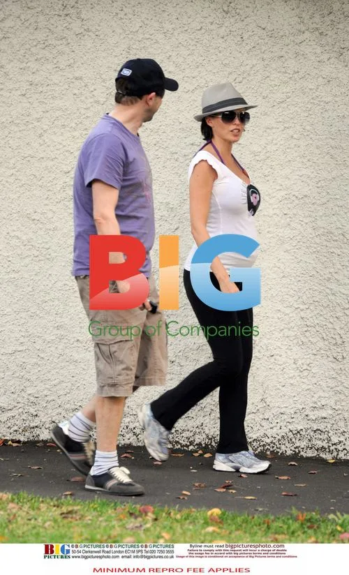 Dannii Minogue's Afternoon Stroll in Australia